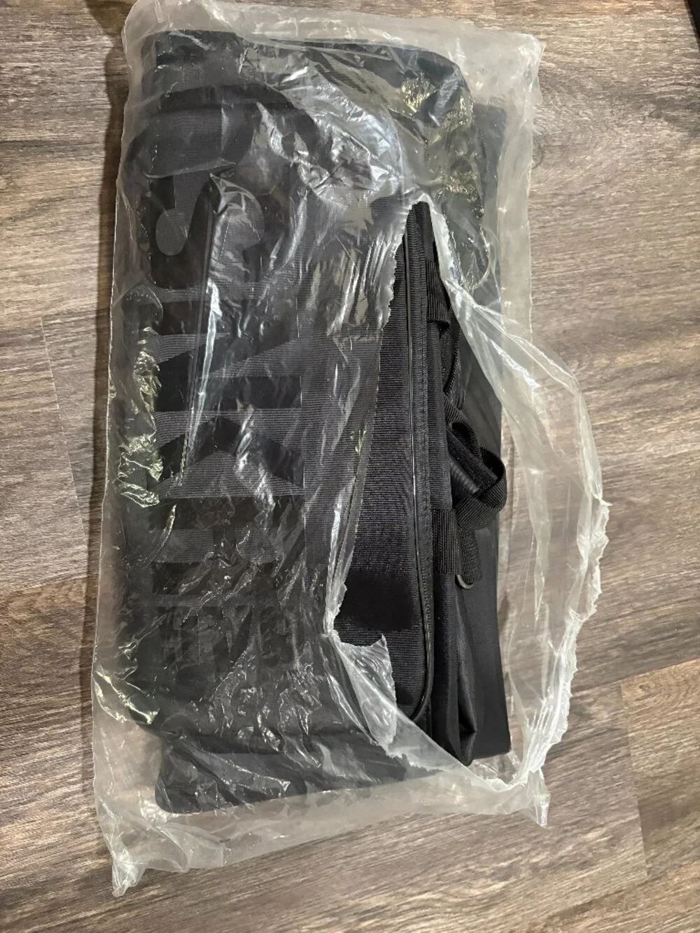 SNKR Bag Black Duffel Travel Bag NEW